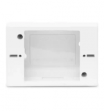 Cajetin  Superficial  4x2  Lanpro Faceplace Blanco