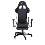 Silla Nibio Gaming Destroyer Reclinable Cuero Sintetico Negro