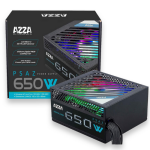 Fuente Poder Gamer Azza 650w 80 Plus Bronze Rgb