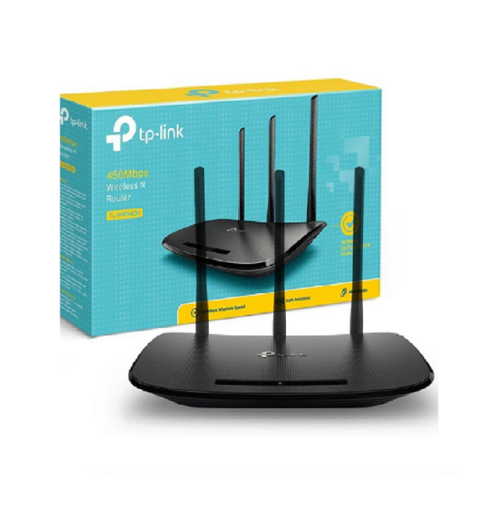 Router Tp-link Tl-wr940n 3 Antenas Inalambrico 940n Wifi 450 Mbps - Shopink