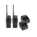 Kit 2 Radios Portátil Steren Walkie Talkie 16 Canales 5 Km