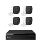 Kit De 4 Cámaras Análogas Steren Full Hd 1080p 2 Mp