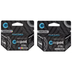 Combo Cartuchos Compatible Hp 21 Xl Negro Y 22 Xl Tricolor