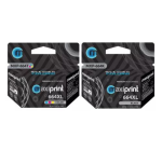 Combo Cartuchos Compatible Hp 664 Xl Negro Y Color