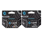 Combo Cartuchos Compatible Hp 74 Xl Negro Y 75 Xl Color