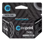 Combo Cartuchos Compatible Hp 74 Xl Negro Y 75 Xl Color - Imagen 3