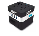 Regulador De Voltaje Cdp 600va 300w 120v 4 Tomas 4 Usb - Imagen 2