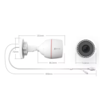 Camara Bullet Intemperie 1080p 2mp Wifi - Imagen 4