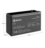 Batería Pila Sellada Recargable 12v 7ah - Imagen 3
