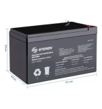 Batería Pila Sellada Recargable 12v 12ah Steren - Imagen 2
