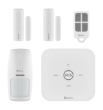 Sistema De Seguridad Steren Alarma 4 Sensores Control Remoto - Imagen 2