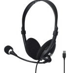 Auricular Headset Con Micrófono Para Pc Notebook Usb