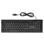 Teclado Pc Unno Tekno Klass Usb Español Negro