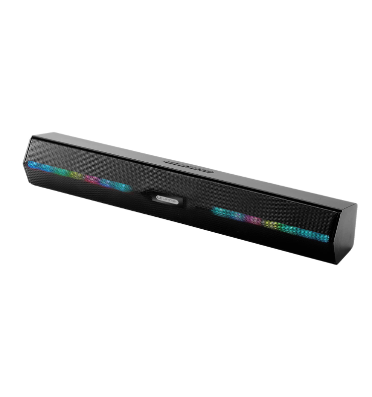 Barra De Sonido Unno Tekno Bluetooth Con Luz Led