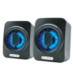 Cornetas Unno Tekno Sp9025bk 6w Gamer Negro 2.0