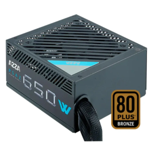 Fuente De Poder Azza 650w Certificada Atx 80 Plus Bronze