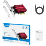 Tarjeta Red Cudy Pe10g Pci Express Gigabit 10 Gbps